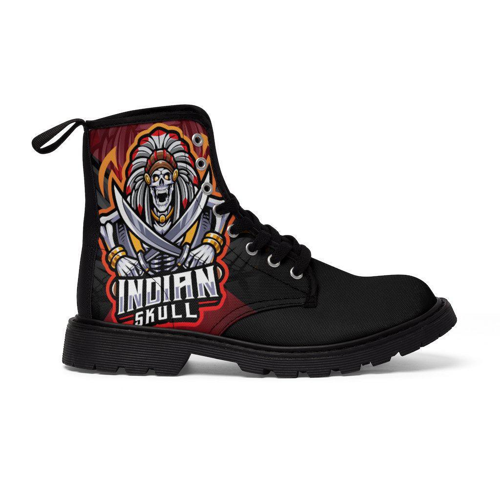 indian-skull-boots-women