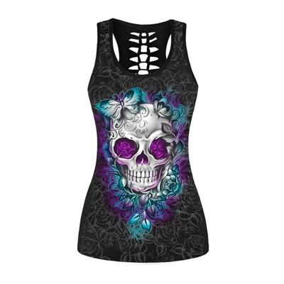 Ladies Skull Tank Top