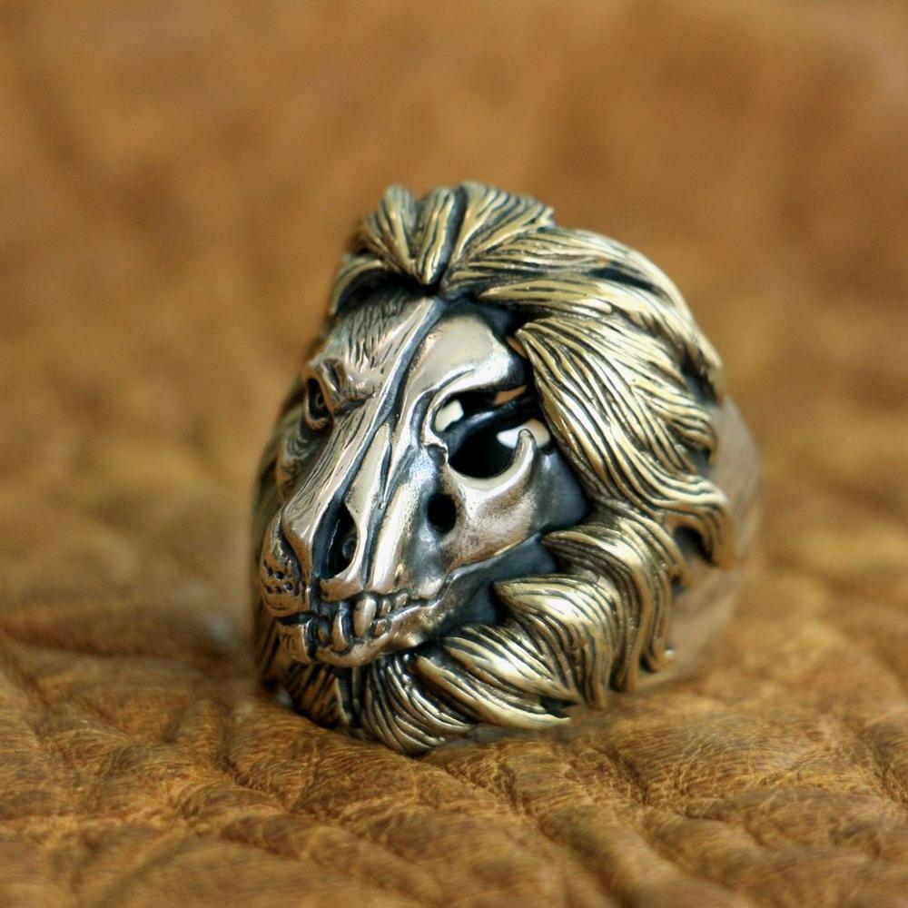 Lion Skull Ring | Skull Action