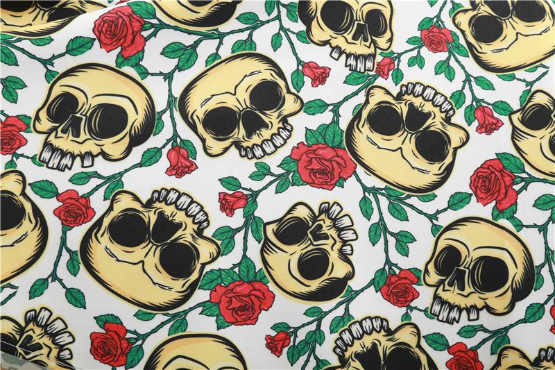 Long Sleeve Skull Dress | Skull Action