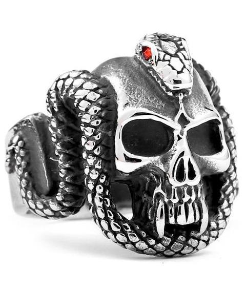 long snake ring
