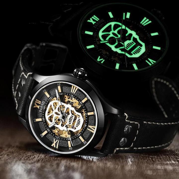 Luxury Skeleton Watch Mens | Skull Action