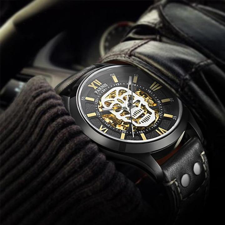Luxury Skeleton Watch Mens | Skull Action