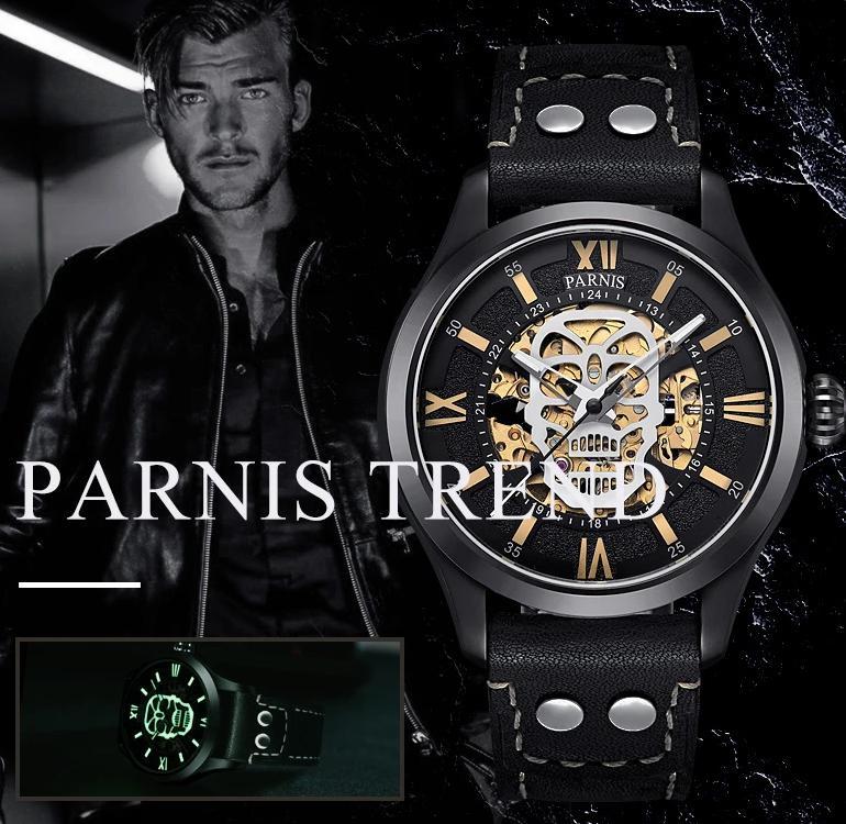 Luxury Skeleton Watch | Skull Action