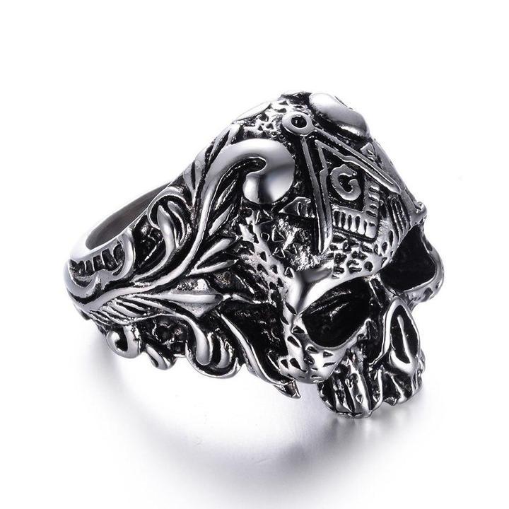masonic ring silver