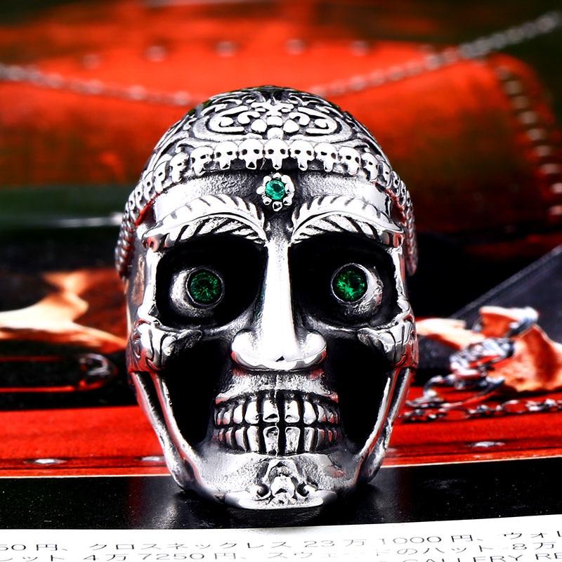 Mayan Skull Ring | Skull Action
