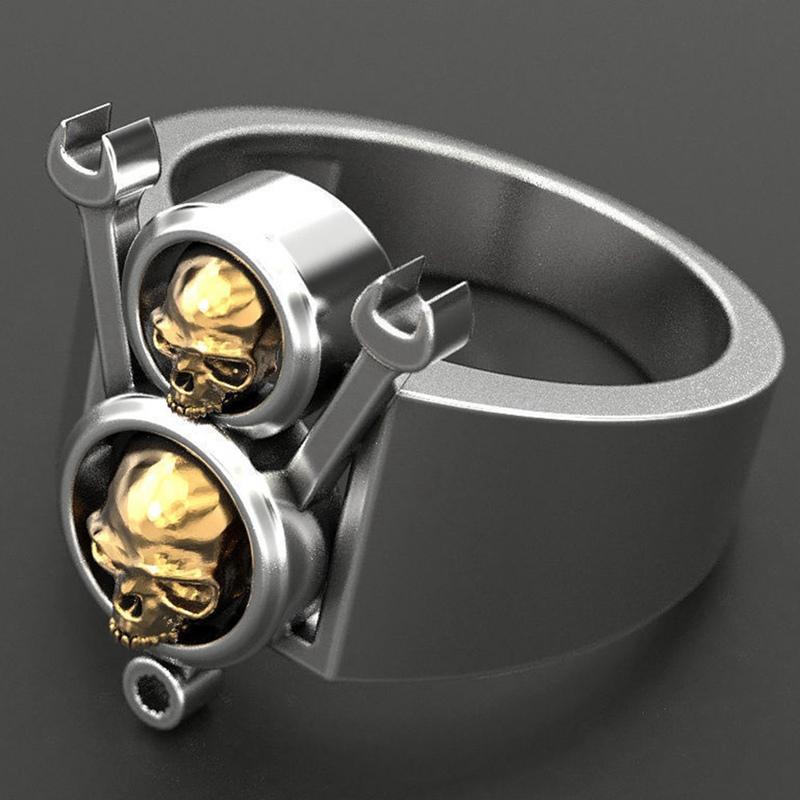 Mechanic Ring | Skull Action