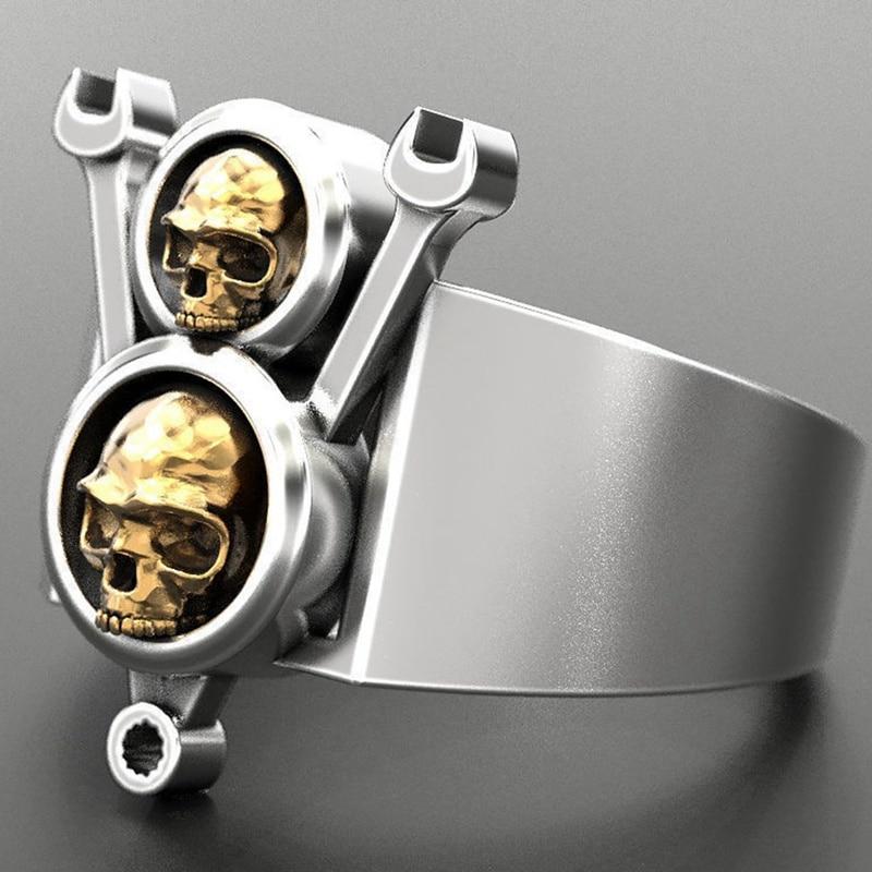 Mechanic Ring | Skull Action