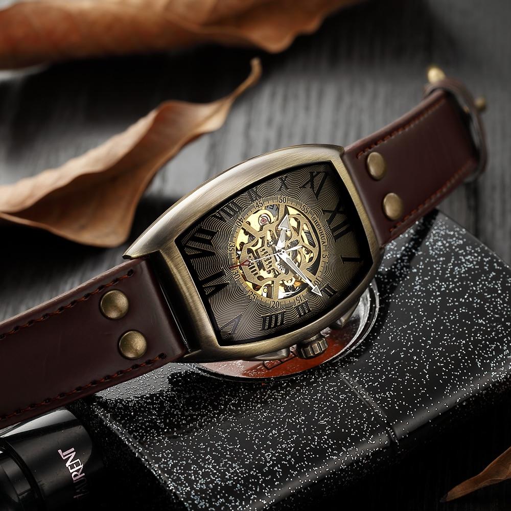 Men’s Automatic Skeleton Watch | Skull Action