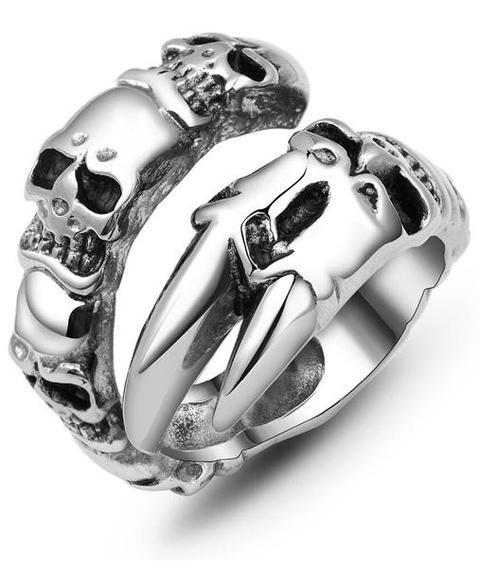 mens celtic dragon ring