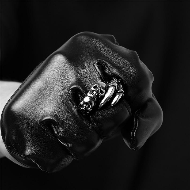 Mens Celtic Dragon Ring | Skull Action