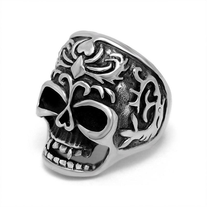 Mens Fashion Skull Ring