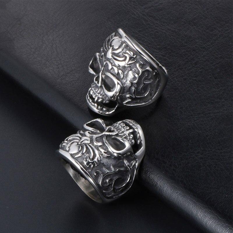 Mens Fashion Skull Ring | Skull Action