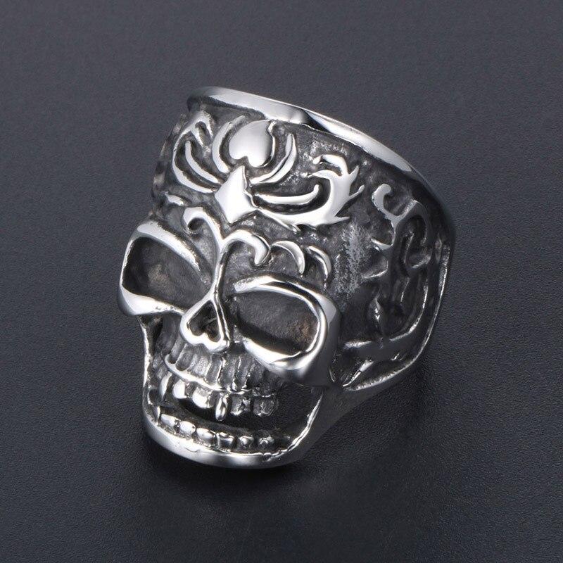 Mens Fashion Skull Ring | Skull Action