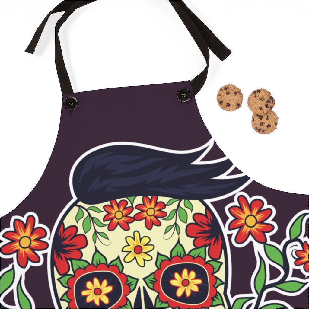 mexican-skull-apron-calavera