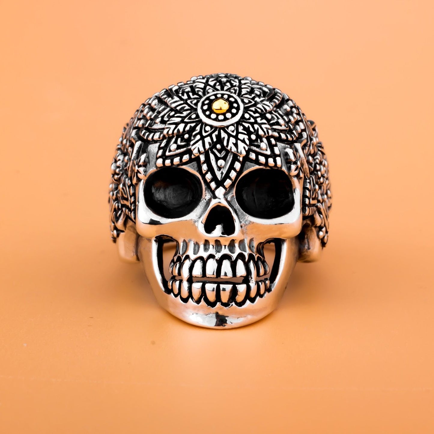 Mexican Skull Ring | Skull Action