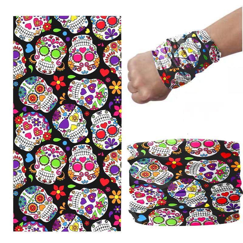 Mexican Skull Scarf