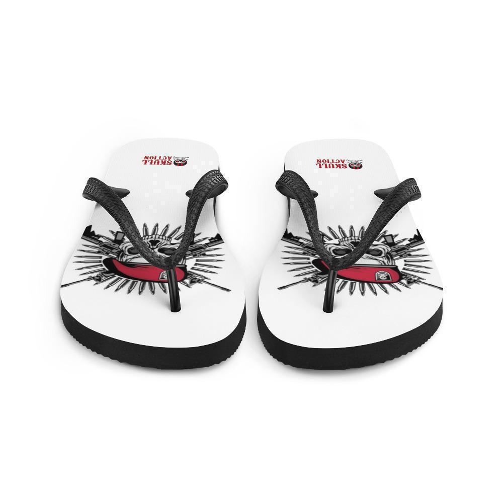 military-skull-flip-flops-printed