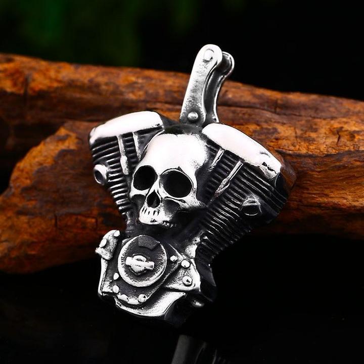 Motor Necklace | Skull Action