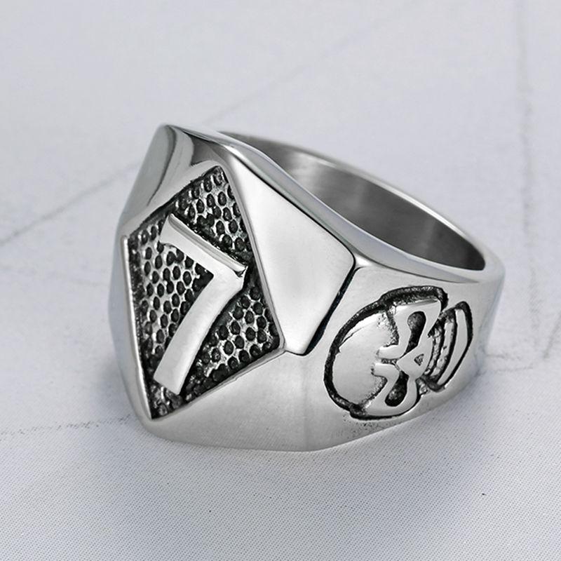 Number 7 Ring | Skull Action