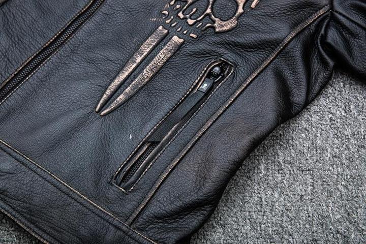 Passion Biker Jacket | Skull Action