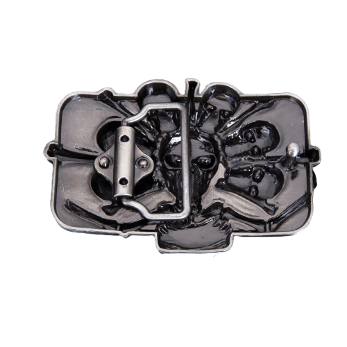 Pile Of Skulls Belt Buckle | Skull Action
