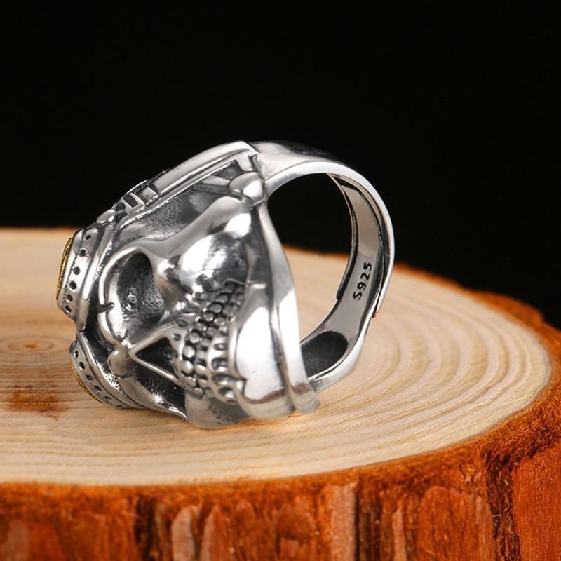 Pilot Skull Ring | Skull Action