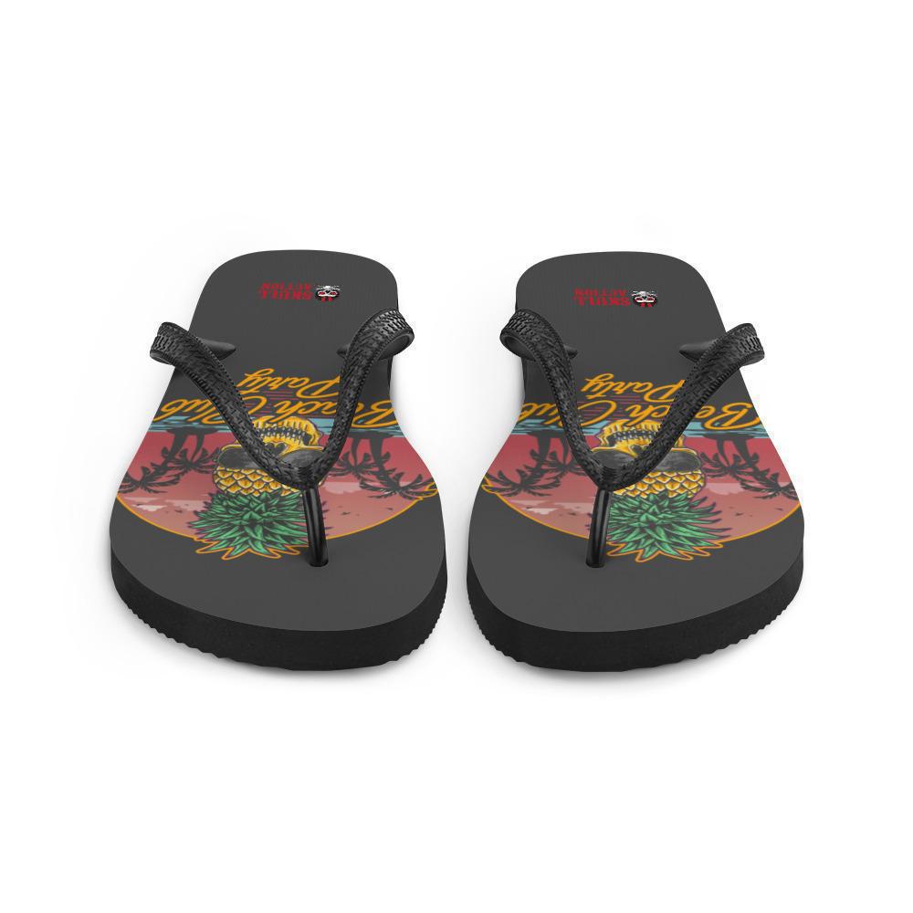 pineapple-skull-flip-flops-print