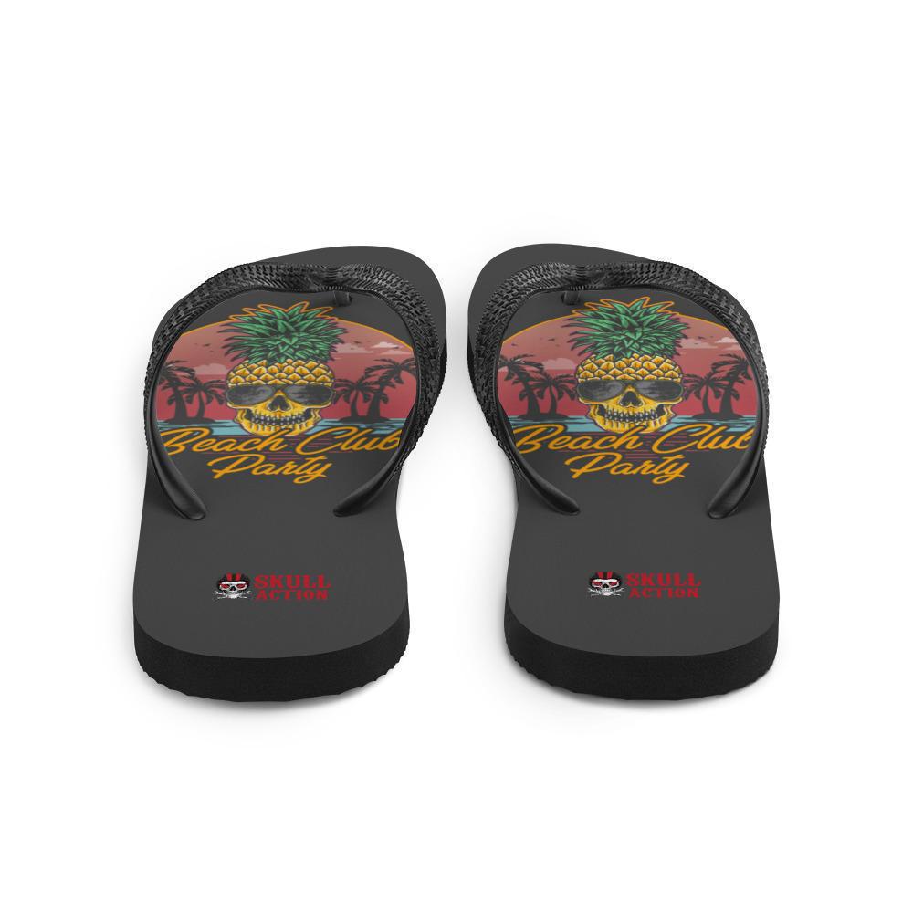 pineapple-skull-flip-flops-printed