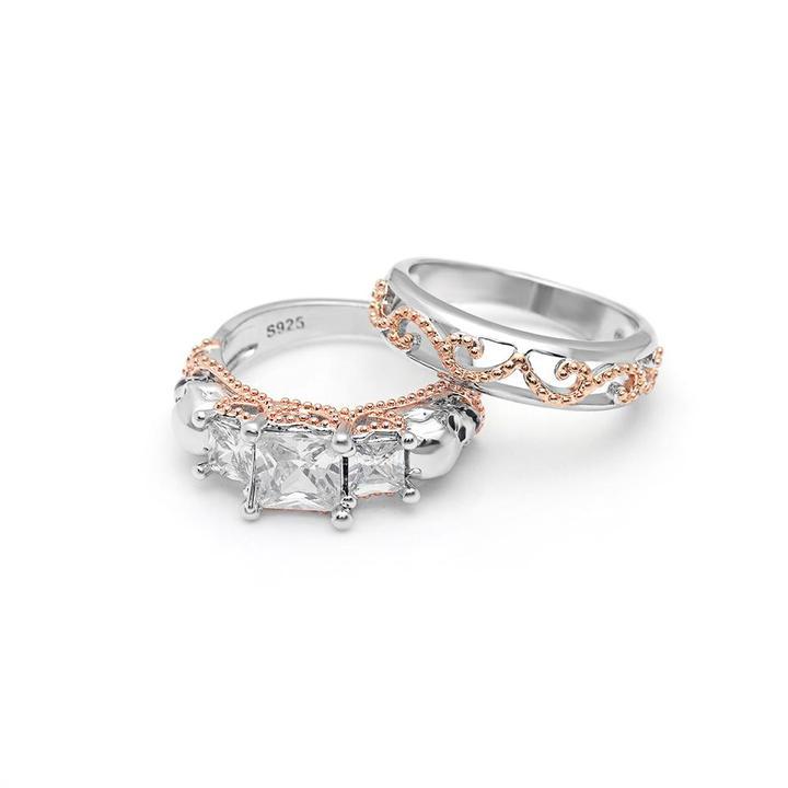 Pink Enchanted Crown Ring | Skull Action