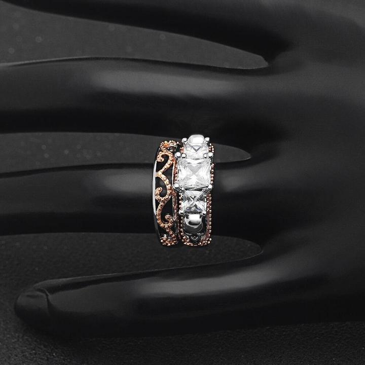 Pink Enchanted Crown Ring | Skull Action