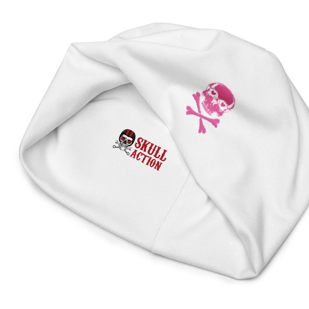 pink-skeleton-beanie-winter