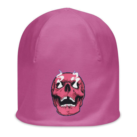 pink-skull-beanie