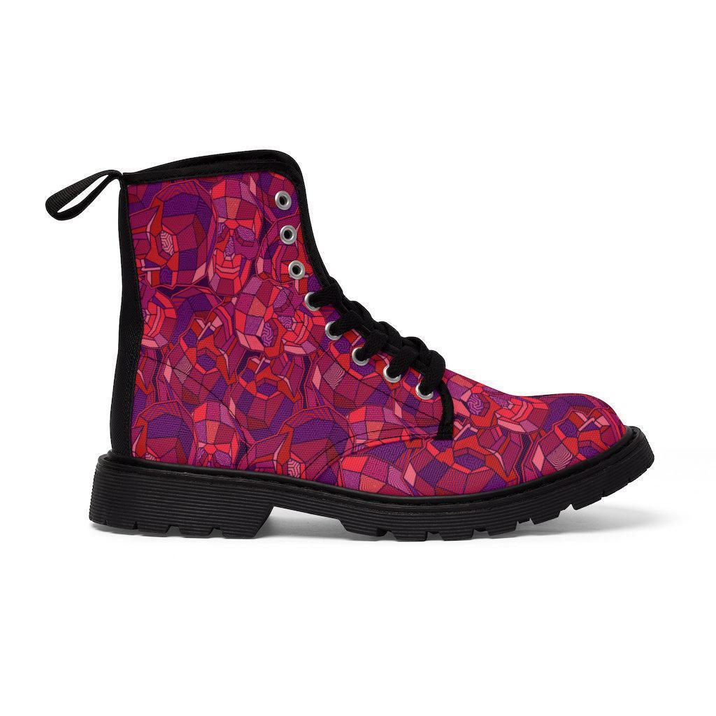 pink-skull-boots-cool