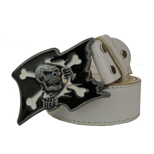 Pirate Skull Belt Buckle | Skull Action