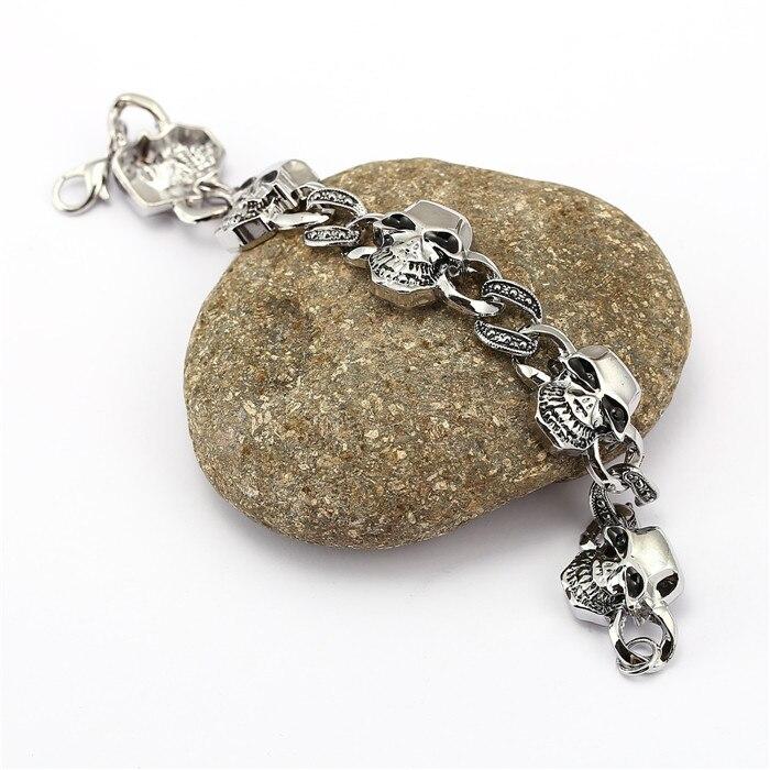 Pirate Skull Charm Bracelet | Skull Action