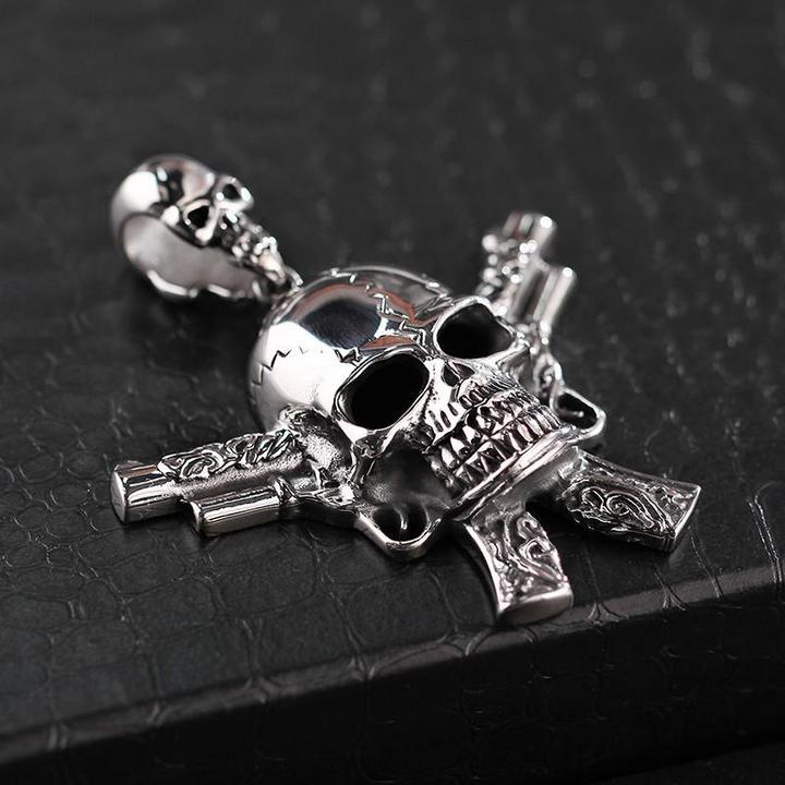 Pirate Skull Necklace | Skull Action