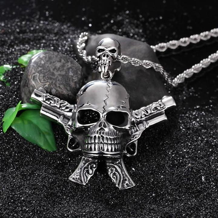 Pirate Skull Necklace | Skull Action