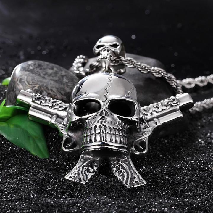 Pirate Skull Necklace | Skull Action