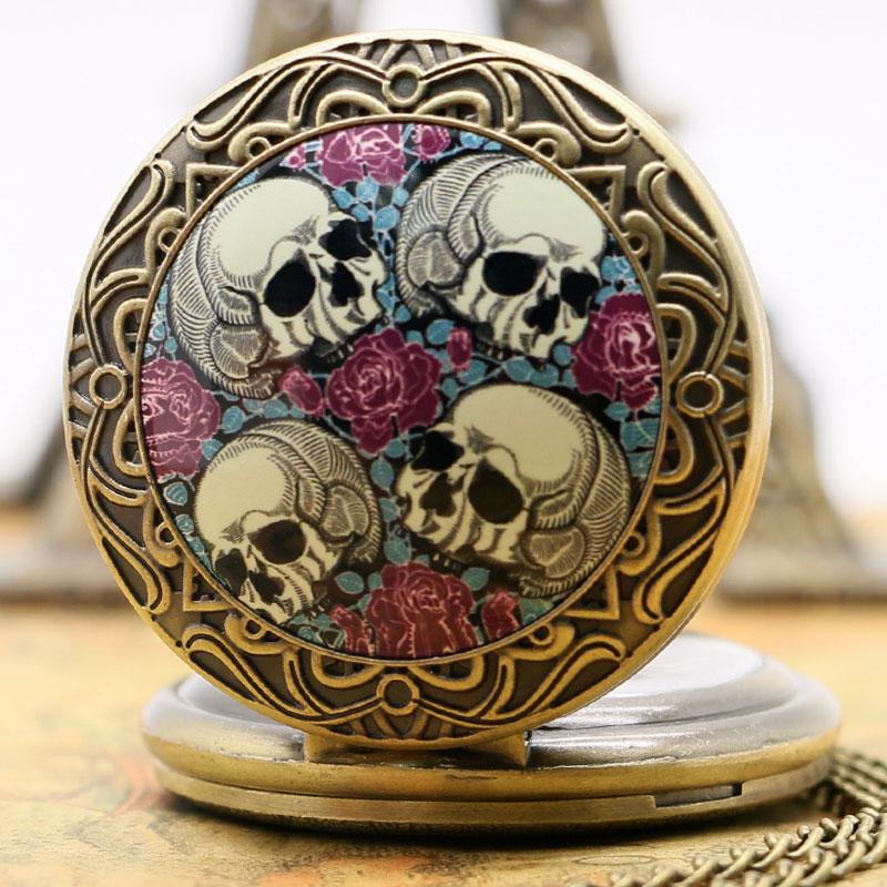 Pocket Watch Skull And Rose Tattoo | Skull Action