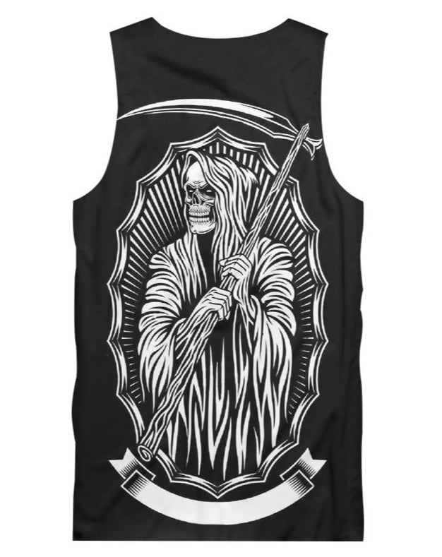 Skull Back Tank Top