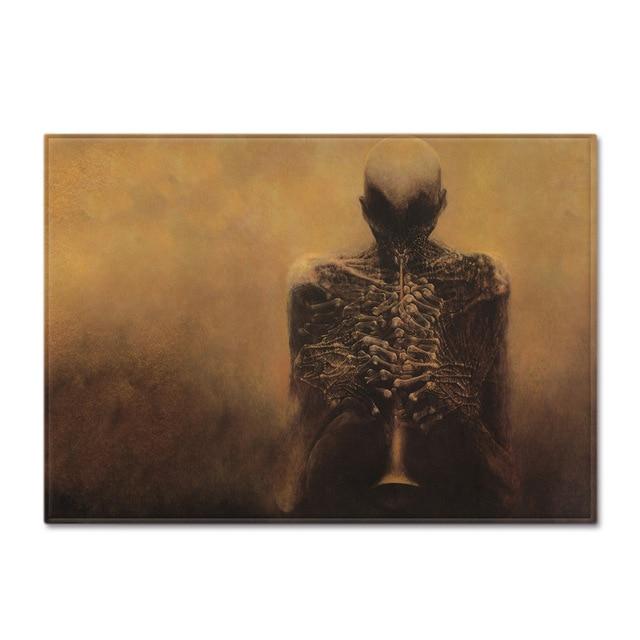 Skull Trumpet Rug