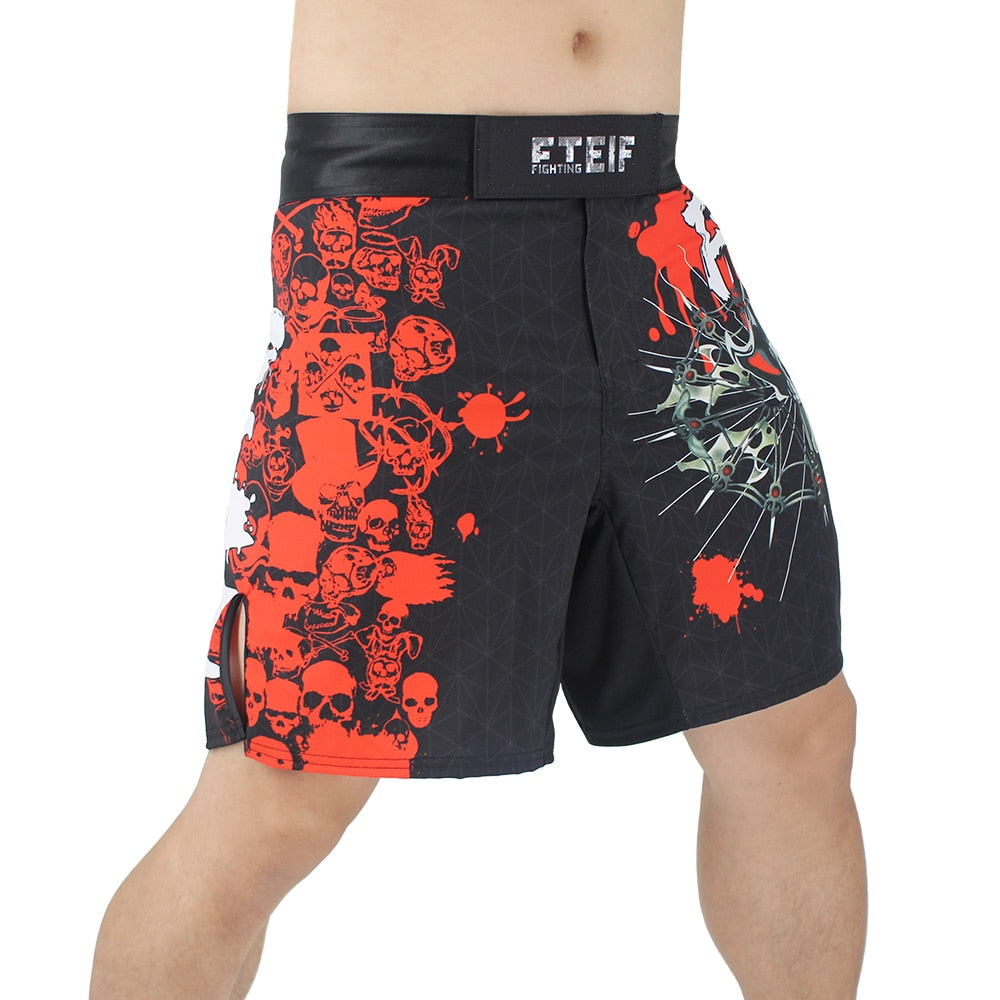 Fighting Skull Shorts