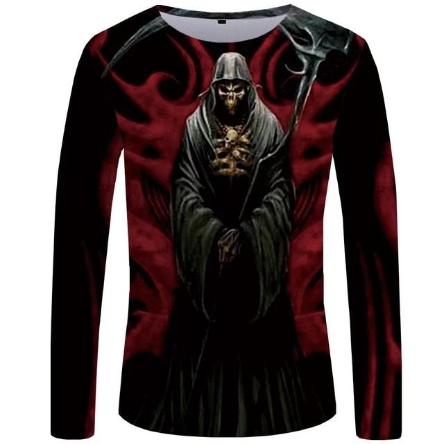 Grim Reaper Long Sleeve Shirt