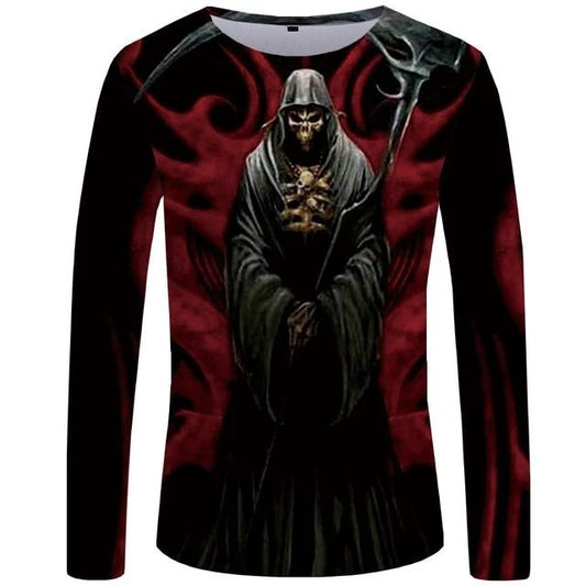 Grim Reaper Long Sleeve Shirt