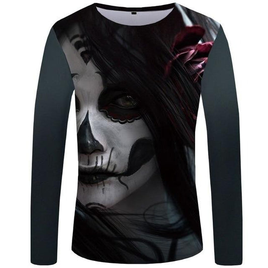 Sugar Skull Long Sleeve Shirt