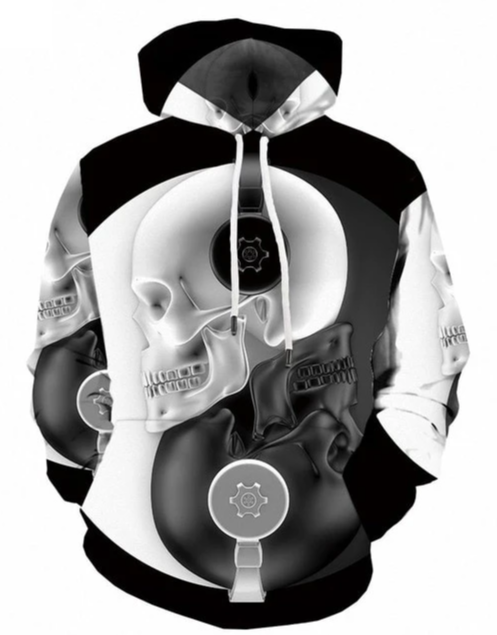 Skull Hoodie Boys