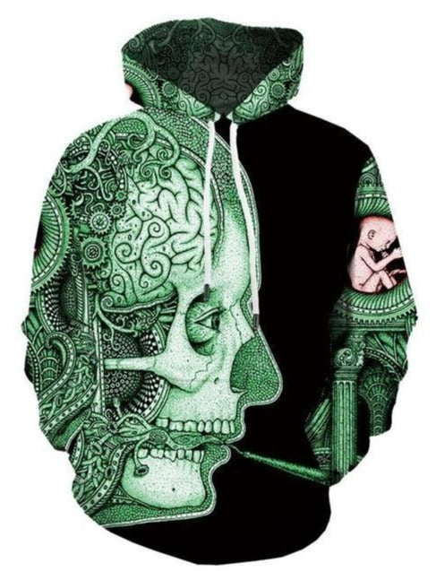 Living Dead Skulls Hoodies