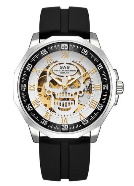 Skeleton Skull Face Watch