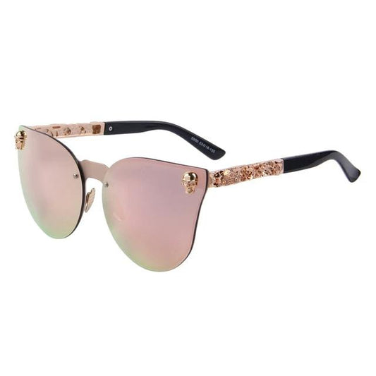 Cat Eye Skull Sunglasses